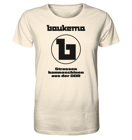ORGANIC BIO SHIRT UNISEX • BAUKEMA STRASSENBAUMASCHINEN - hell