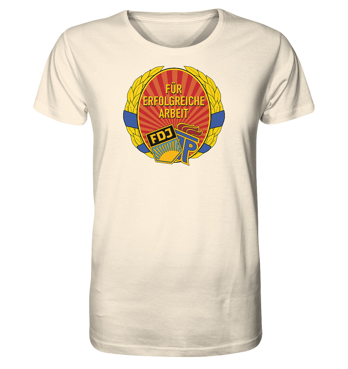ORGANIC BIO SHIRT UNISEX • ABZEICHEN - FÜR ERFOLGREICHE ARBEIT