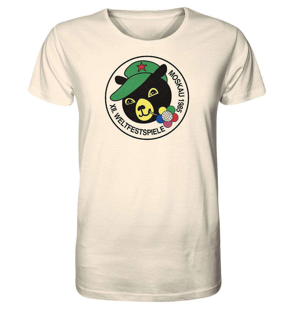 ORGANIC BIO SHIRT UNISEX • WELTFESTSPIELE, MOSKAU 1985