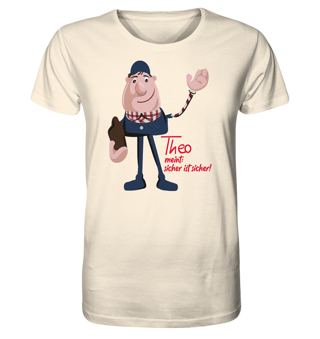 ORGANIC BIO SHIRT UNISEX • ARBEITSSCHUTZ THEO - SICHER IST SICHER