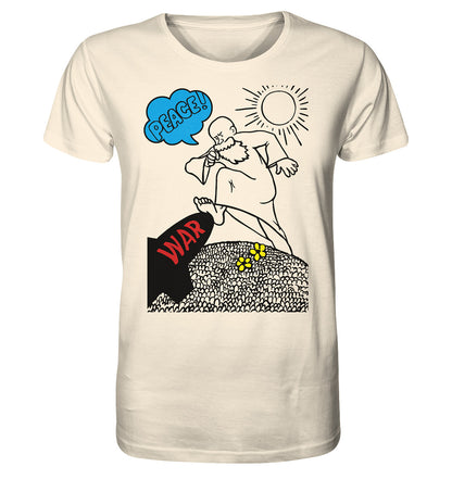 ORGANIC BIO SHIRT UNISEX • PEACE & WAR (ORIGINAL DDR-PLAKAT)