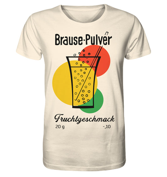 ORGANIC BIO SHIRT UNISEX • BRAUSE-PULVER FRUCHTGESCHMACK
