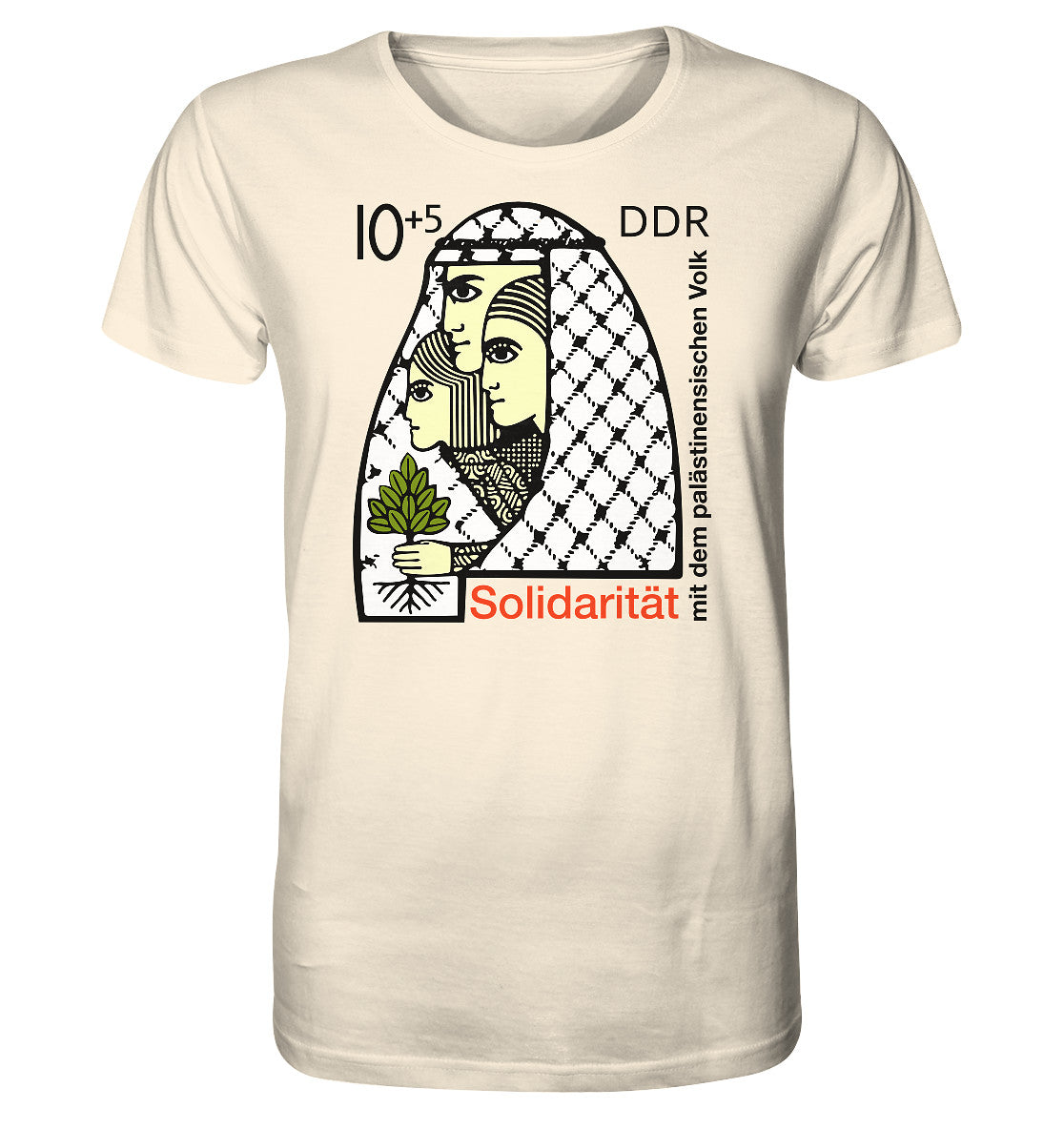 ORGANIC BIO SHIRT UNISEX • SOLIDARITÄT MIT DEM PALÄSTINENSISCHEN VOLK