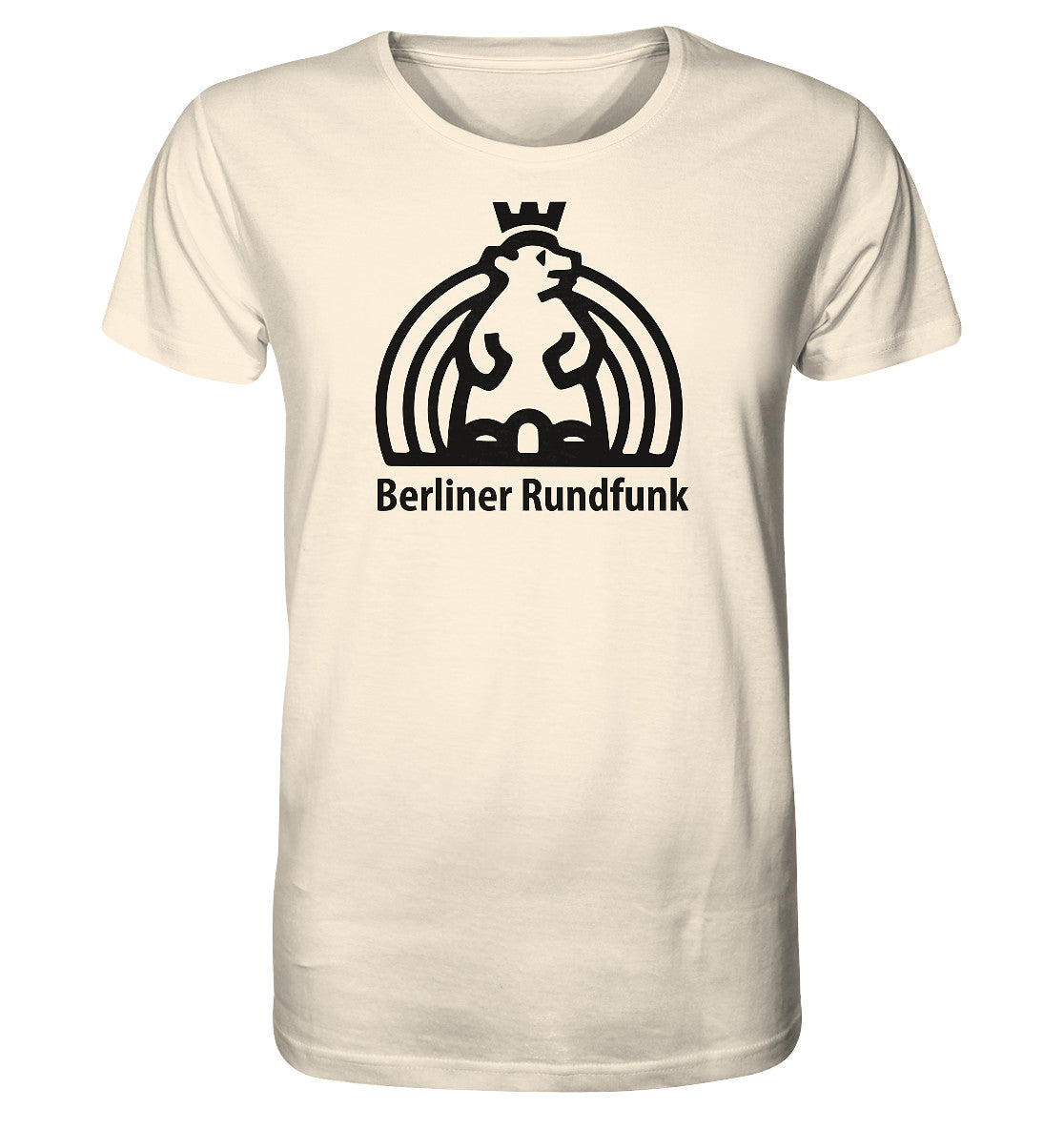 ORGANIC BIO SHIRT UNISEX • BERLINER RUNDFUNK - hell