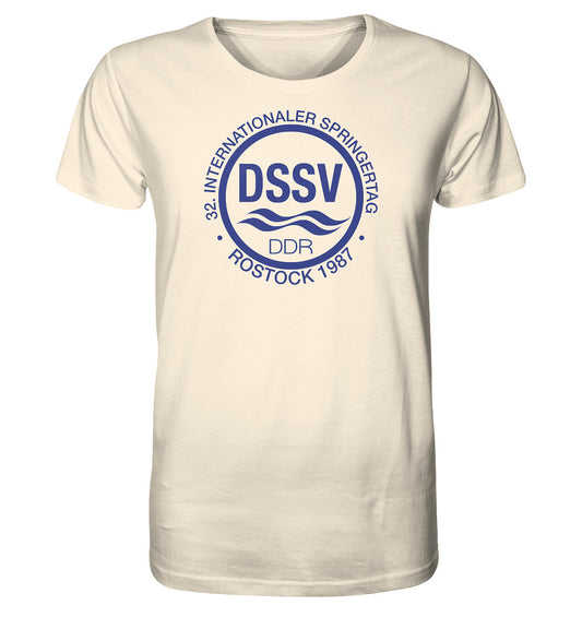 ORGANIC BIO SHIRT UNISEX • INTERNATIONALER SPRINGERTAG - ROSTOCK 1987 - hell