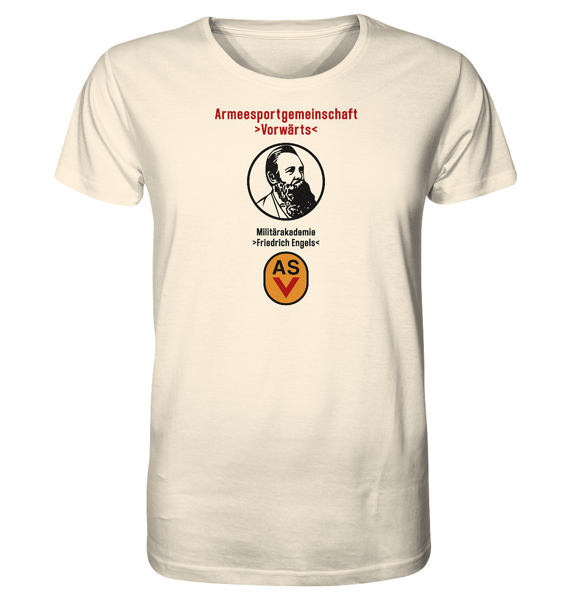 ORGANIC BIO SHIRT UNISEX • ASV MILITÄRAKADEMIE FRIEDRICH ENGELS