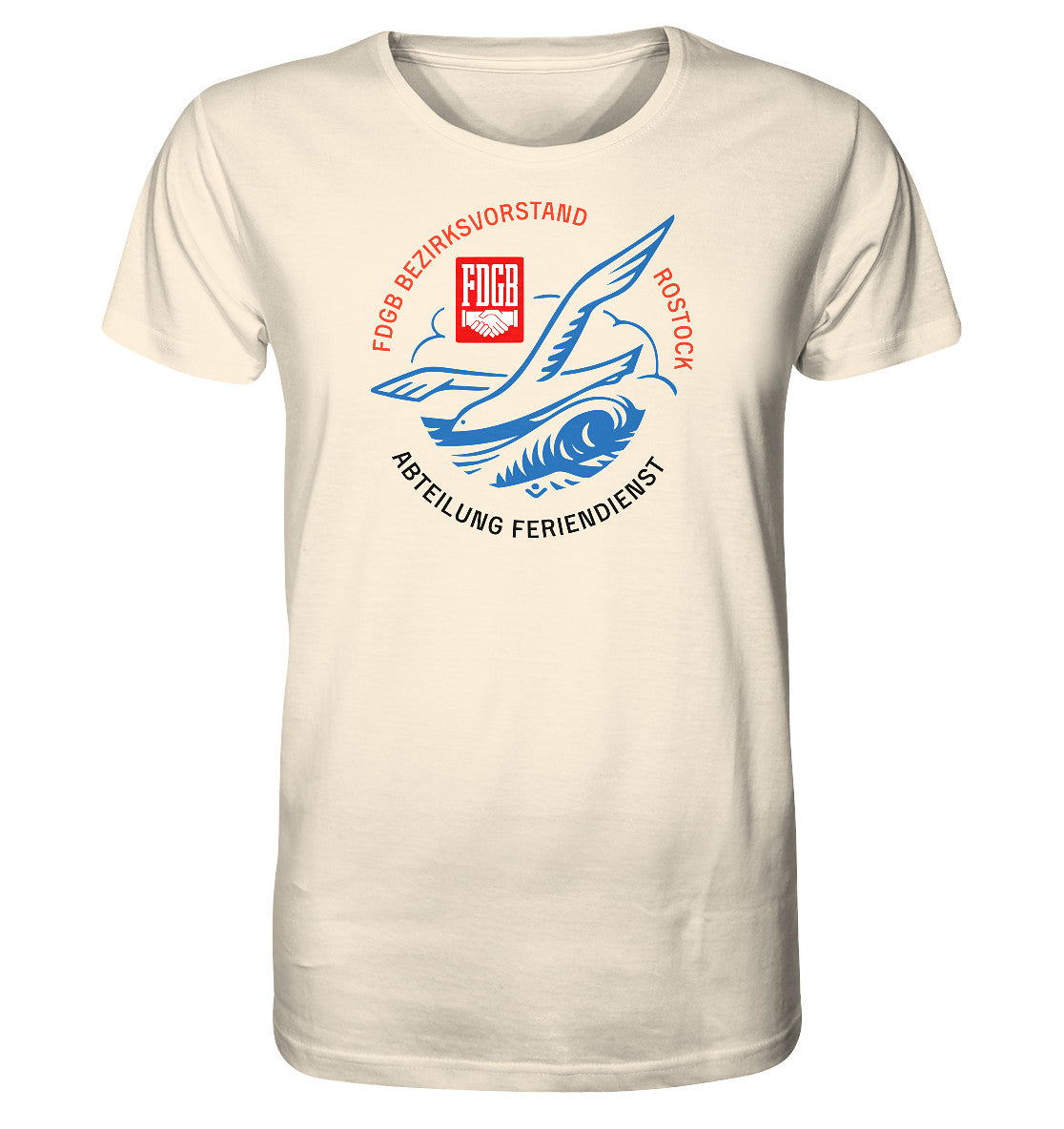 ORGANIC BIO SHIRT UNISEX • FDGB FERIENDIENST ROSTOCK