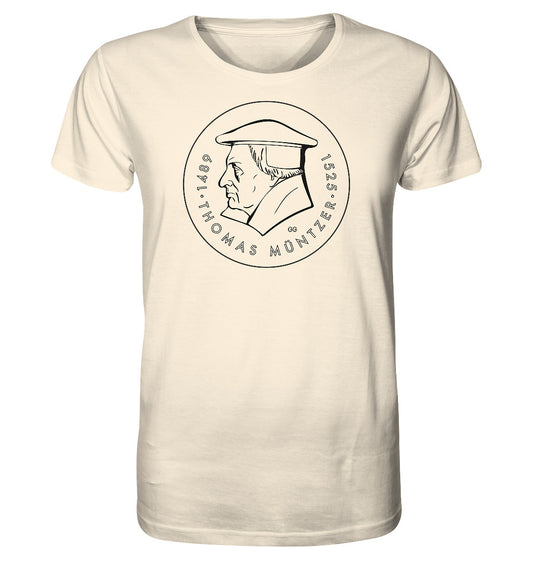 ORGANIC BIO SHIRT UNISEX • THOMAS MÜNTZER - DDR MÜNZE