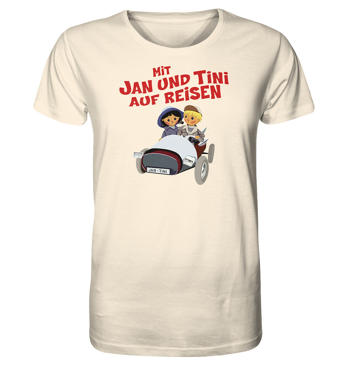 ORGANIC BIO SHIRT UNISEX • MIT JAN UND TINI AUF REISEN