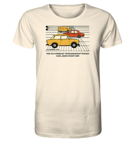 ORGANIC BIO SHIRT UNISEX • IFA MOBILE DDR - ORIGINALWERBUNG