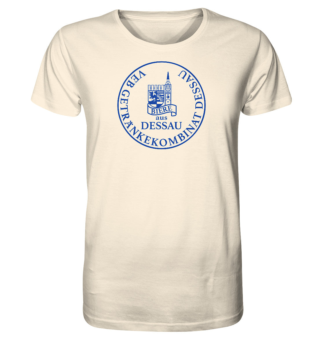 ORGANIC BIO SHIRT UNISEX • VEB GETRÄNKEKOMBINAT DESSAU BIERE
