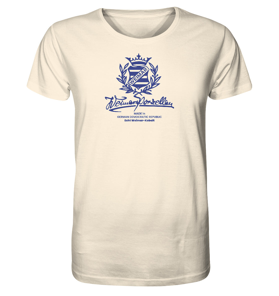 ORGANIC BIO SHIRT UNISEX • WEIMAR-PORZELLAN BLANKENHAIN