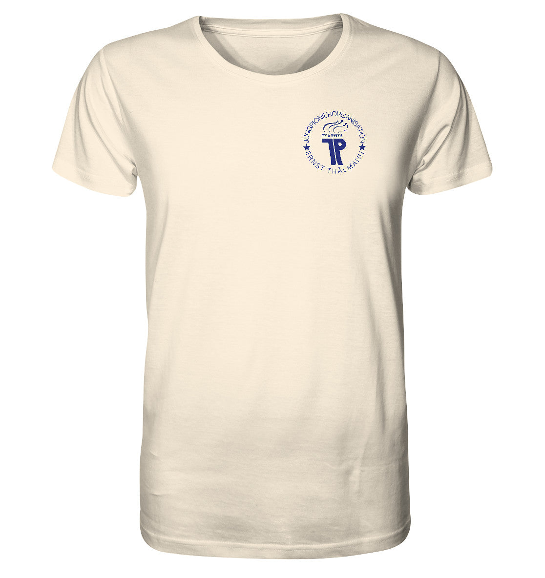 ORGANIC BIO SHIRT UNISEX • JUNGE PIONIERE - BRUST BADGE