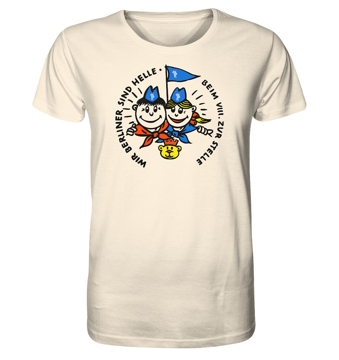 ORGANIC BIO SHIRT UNISEX • 8. PIONIERTREFFEN BERLIN