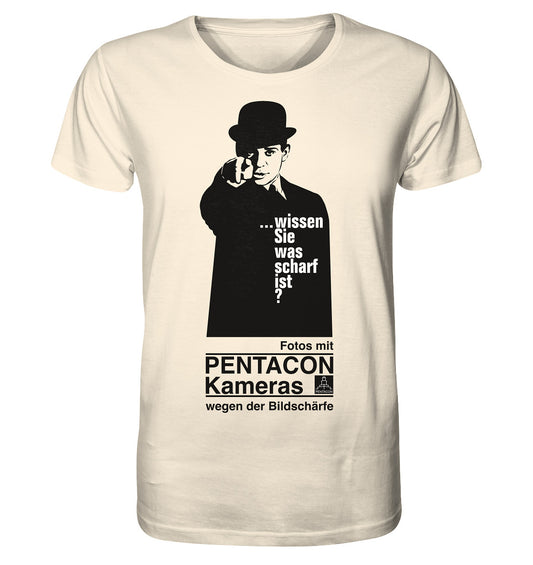 ORGANIC BIO SHIRT UNISEX • PENTACON - WISSEN SIE WAS SCHARF IST
