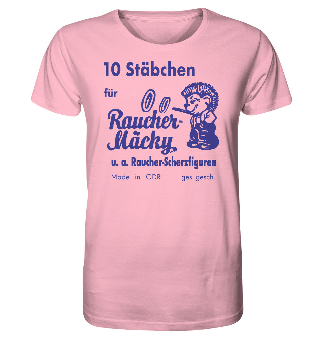 ORGANIC BIO SHIRT UNISEX • RÄUCHER MÄCKY STÄBCHEN