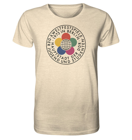 ORGANIC BIO SHIRT UNISEX • WELTFESTSPIELE 1973 - HELL