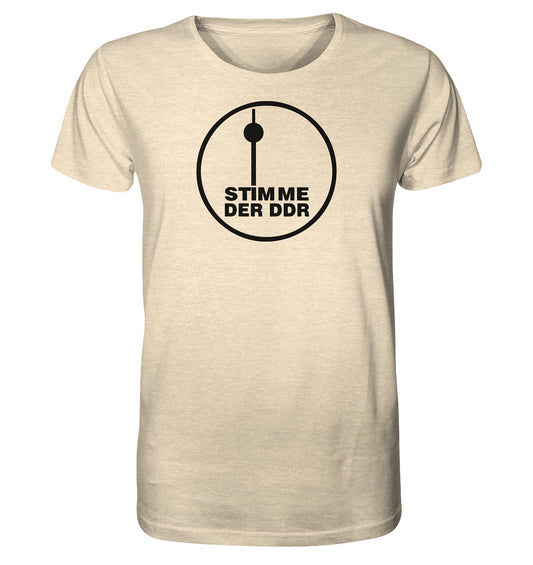 ORGANIC BIO SHIRT UNISEX • RADIO STIMME DER DDR - HELL