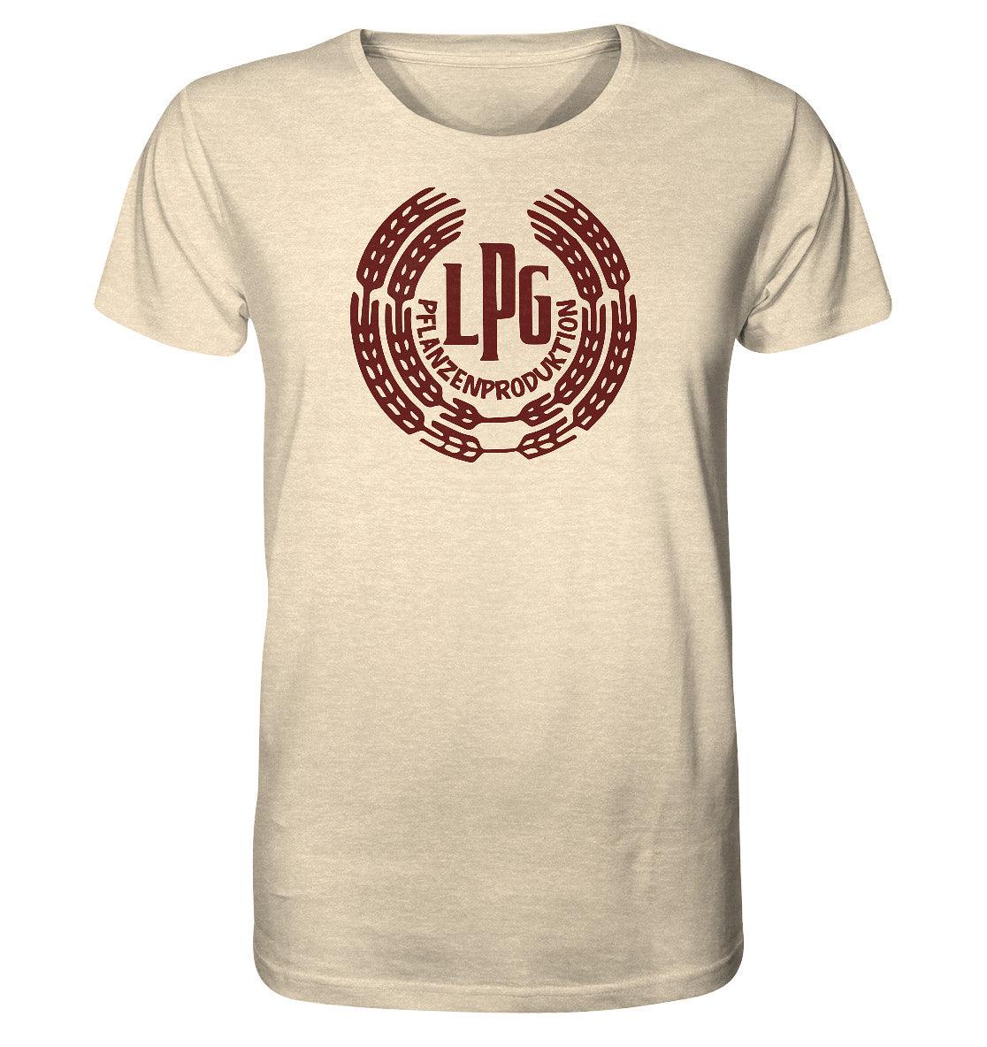 ORGANIC BIO SHIRT UNISEX • LPG PFLANZENPRODUKTION - HELL