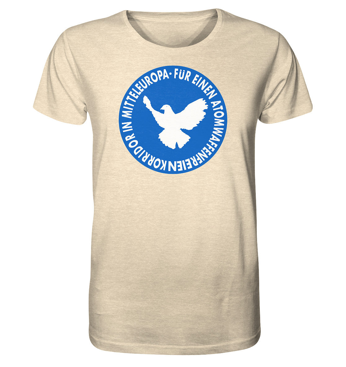 ORGANIC BIO SHIRT UNISEX • ATOMWAFFENFREIES MITTELEUROPA