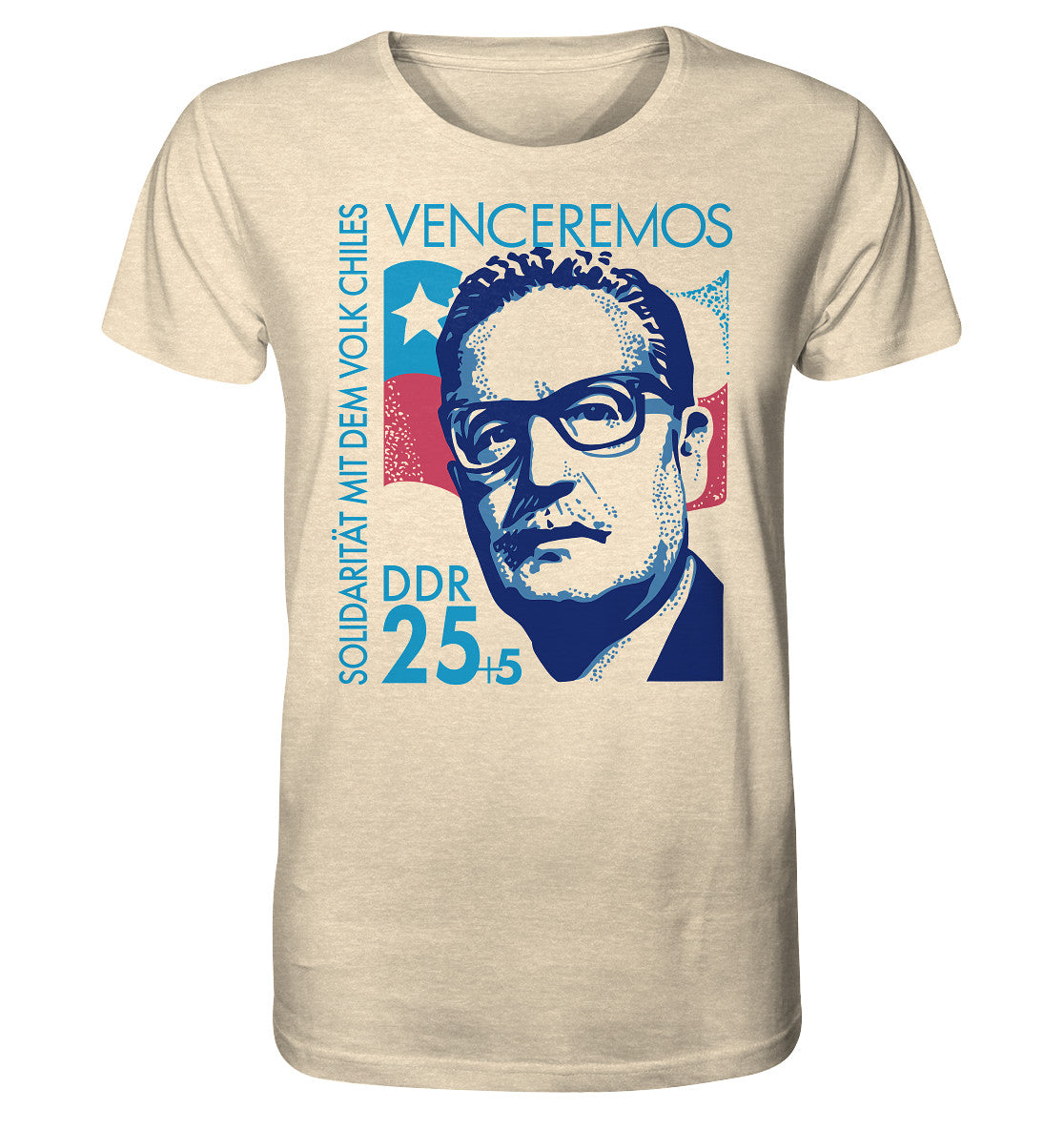 ORGANIC BIO SHIRT UNISEX • SOLIDARITÄT MIT CHILE