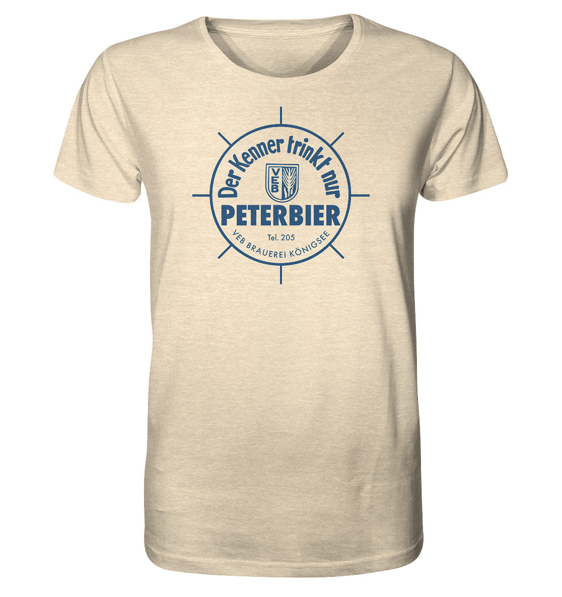 ORGANIC BIO SHIRT UNISEX • PETERBIER - VEB BRAUEREI KÖNIGSEE