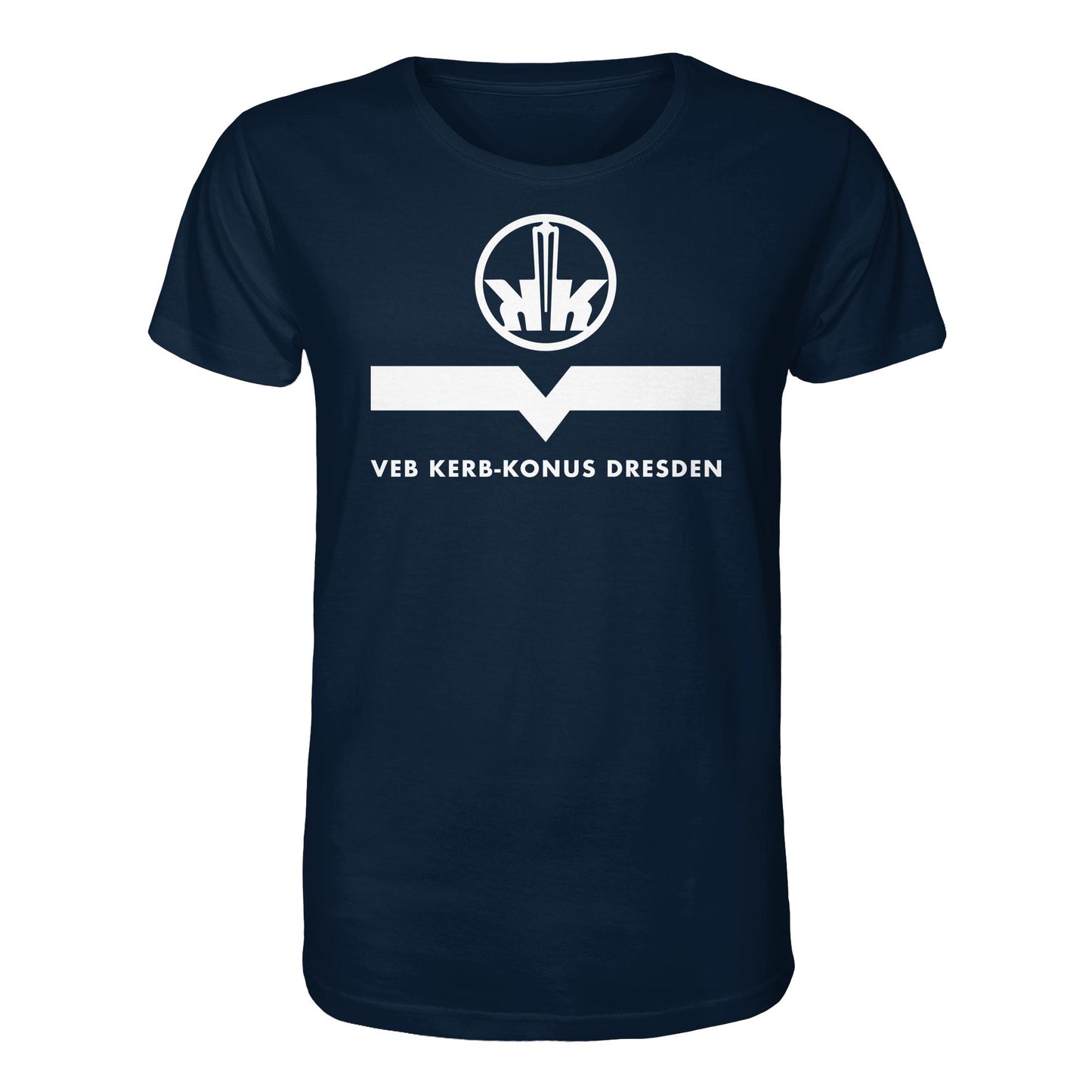 DDR Ostalgie Bio-Shirt Unisex • VEB KERB-KONUS DRESDEN