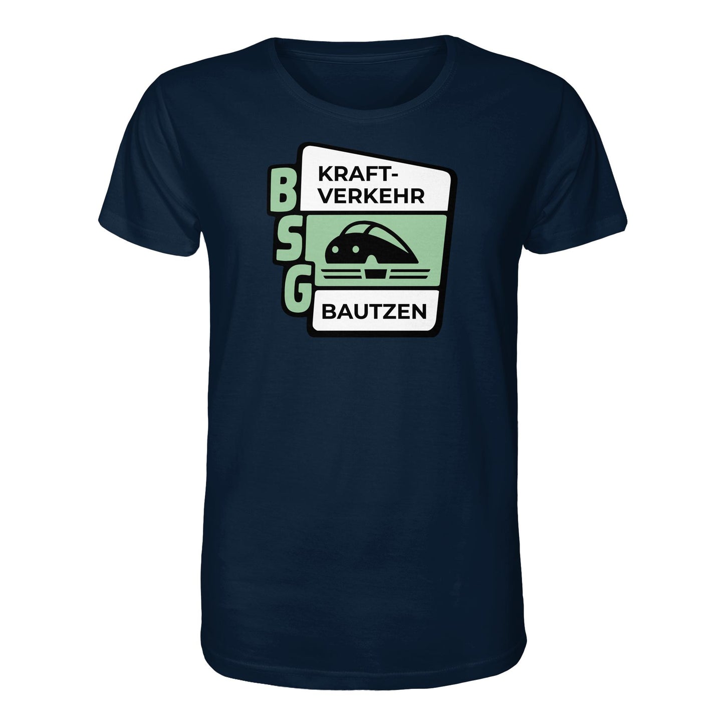 DDR Ostalgie Bio-Shirt Unisex • BSG KRAFTVERKEHR BAUTZEN
