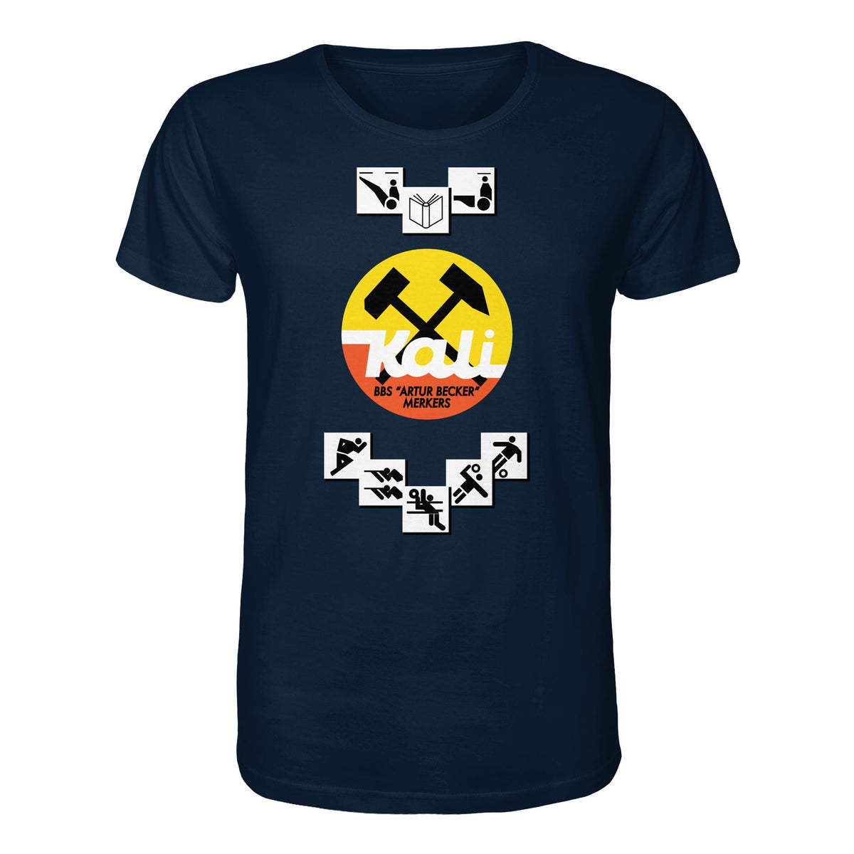 DDR Ostalgie Bio-Shirt Unisex • BBS KALI ARTUR BECKER - MERKERS
