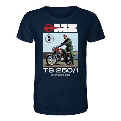ORGANIC BIO SHIRT UNISEX • MZ TS 250 (ORIGINAL DDR-PLAKAT)