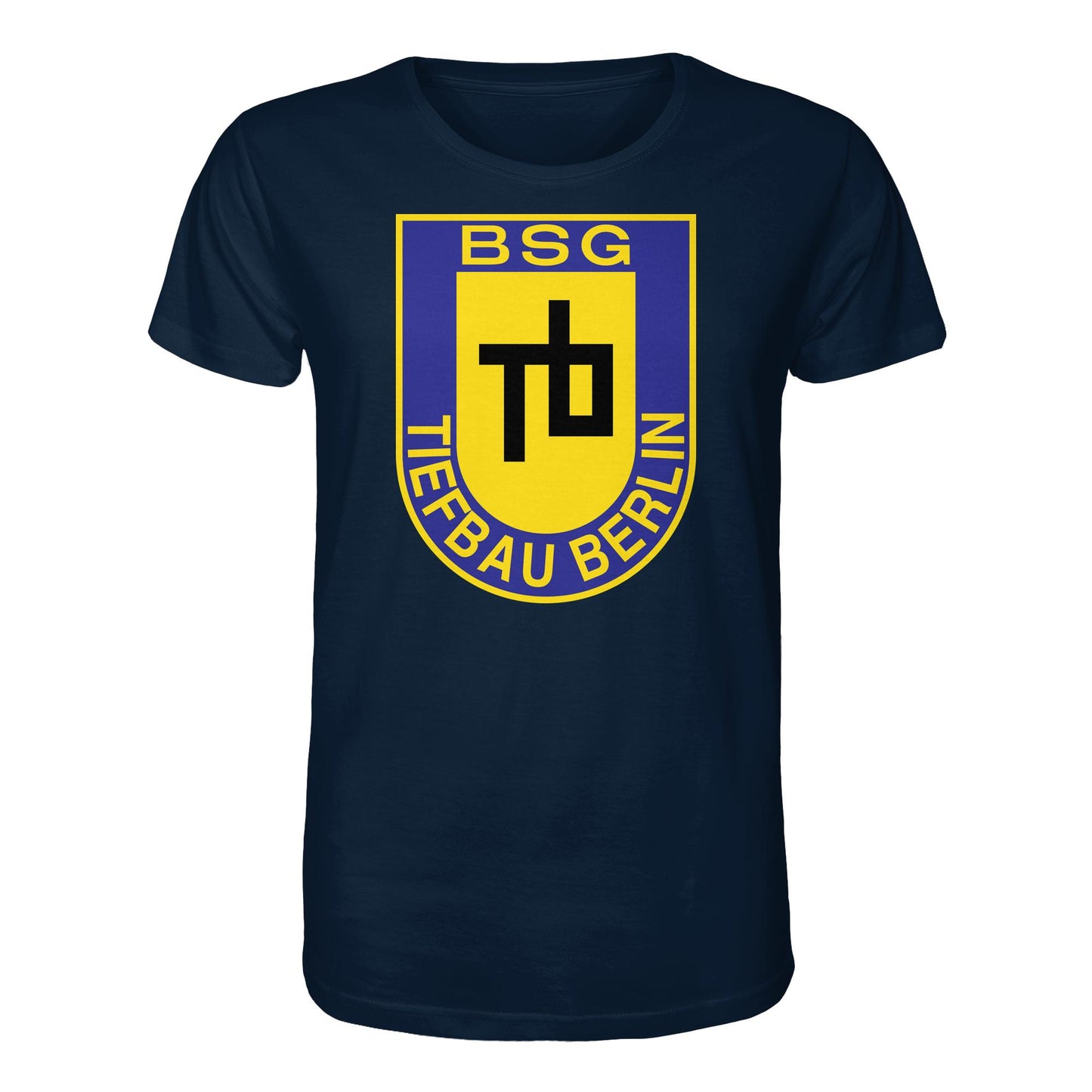 DDR Ostalgie Bio-Shirt Unisex • BSG TB TIEFBAU BERLIN
