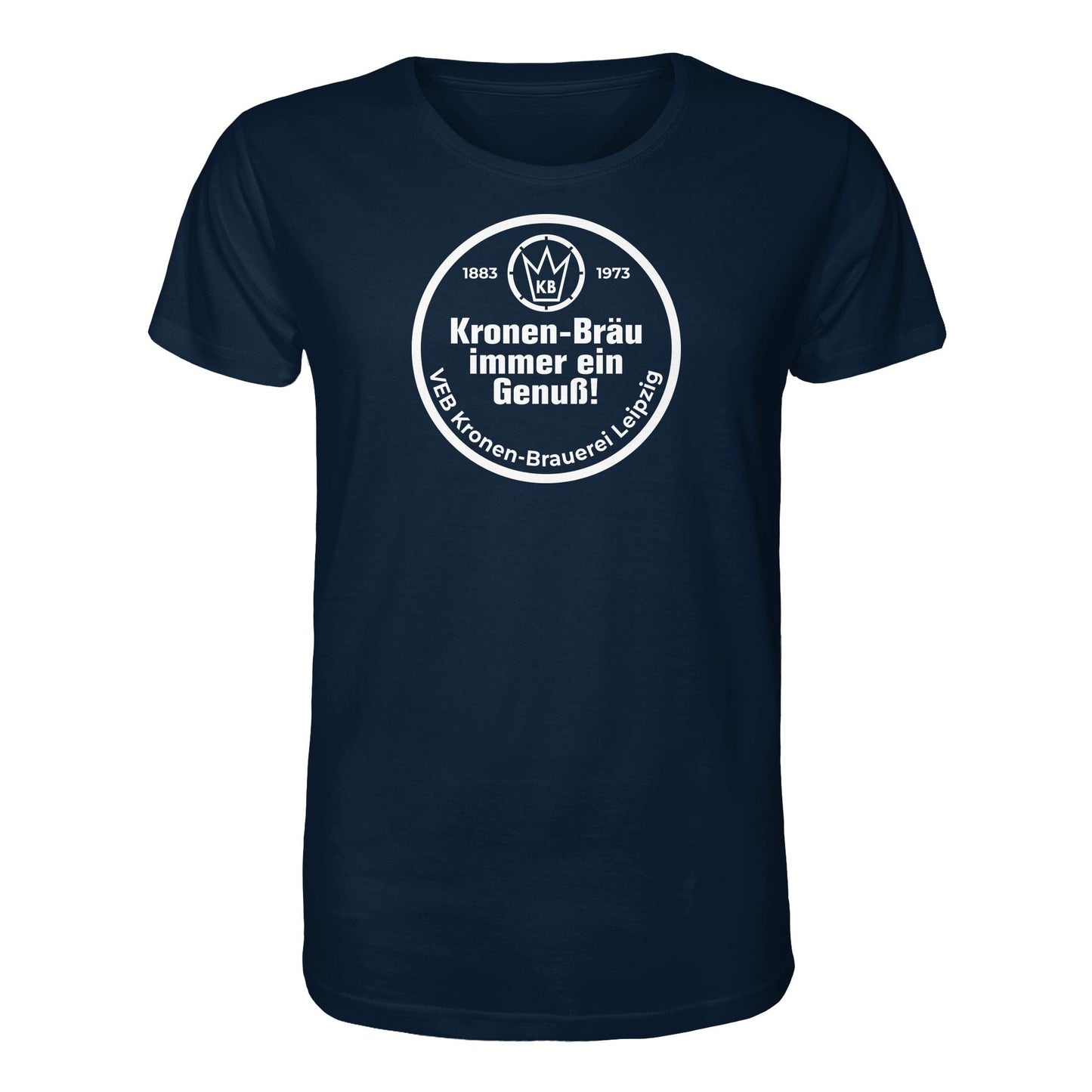 ORGANIC BIO SHIRT UNISEX • VEB KRONEN-BRAUEREI BIER LEIPZIG