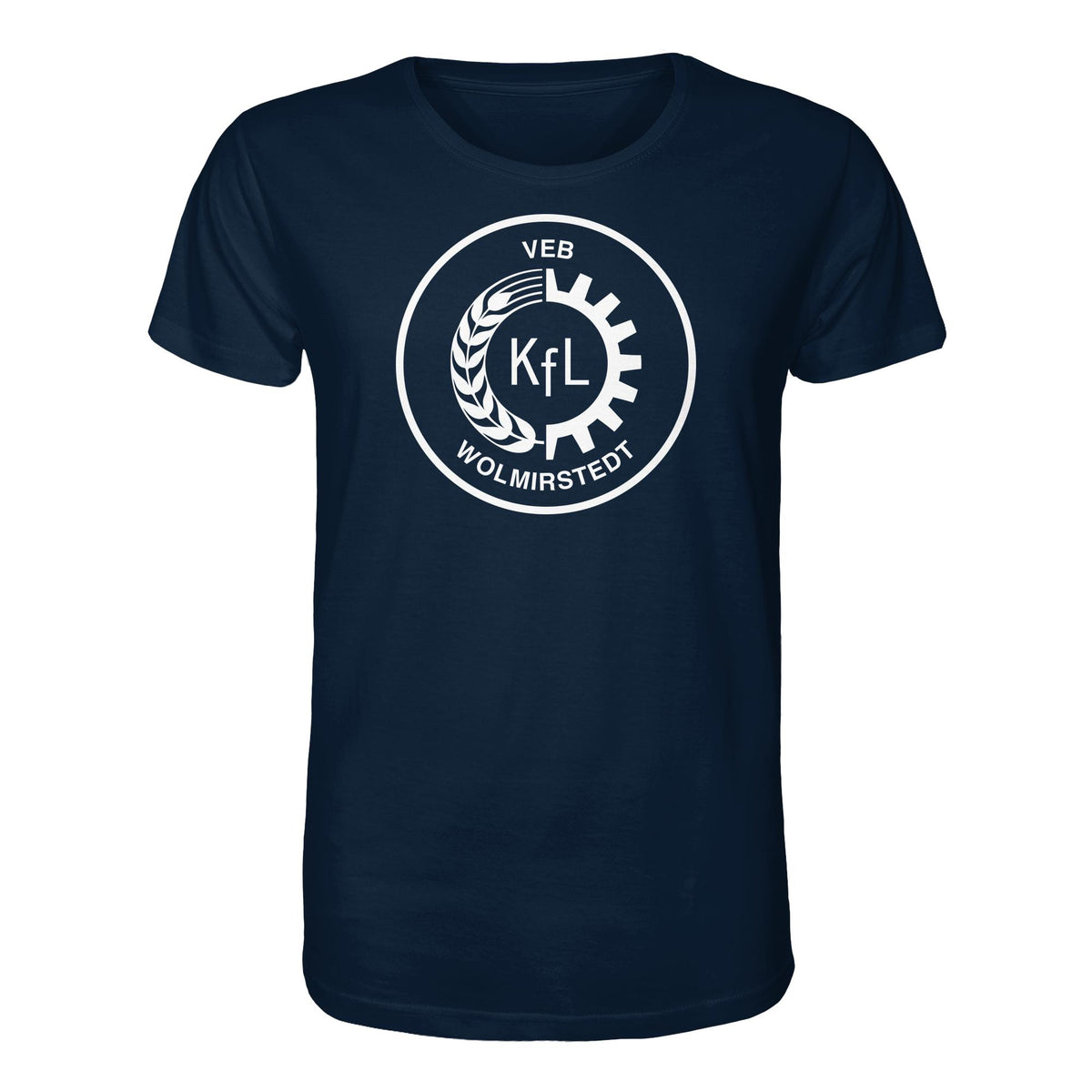 DDR Ostalgie Bio-Shirt Unisex • VEB KFL WOLMIRSTEDT