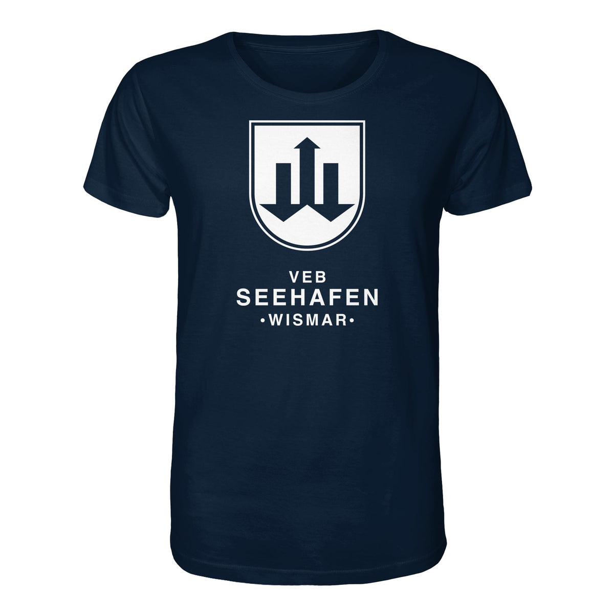 DDR Ostalgie Bio-Shirt Unisex • VEB SEEHAFEN WISMAR
