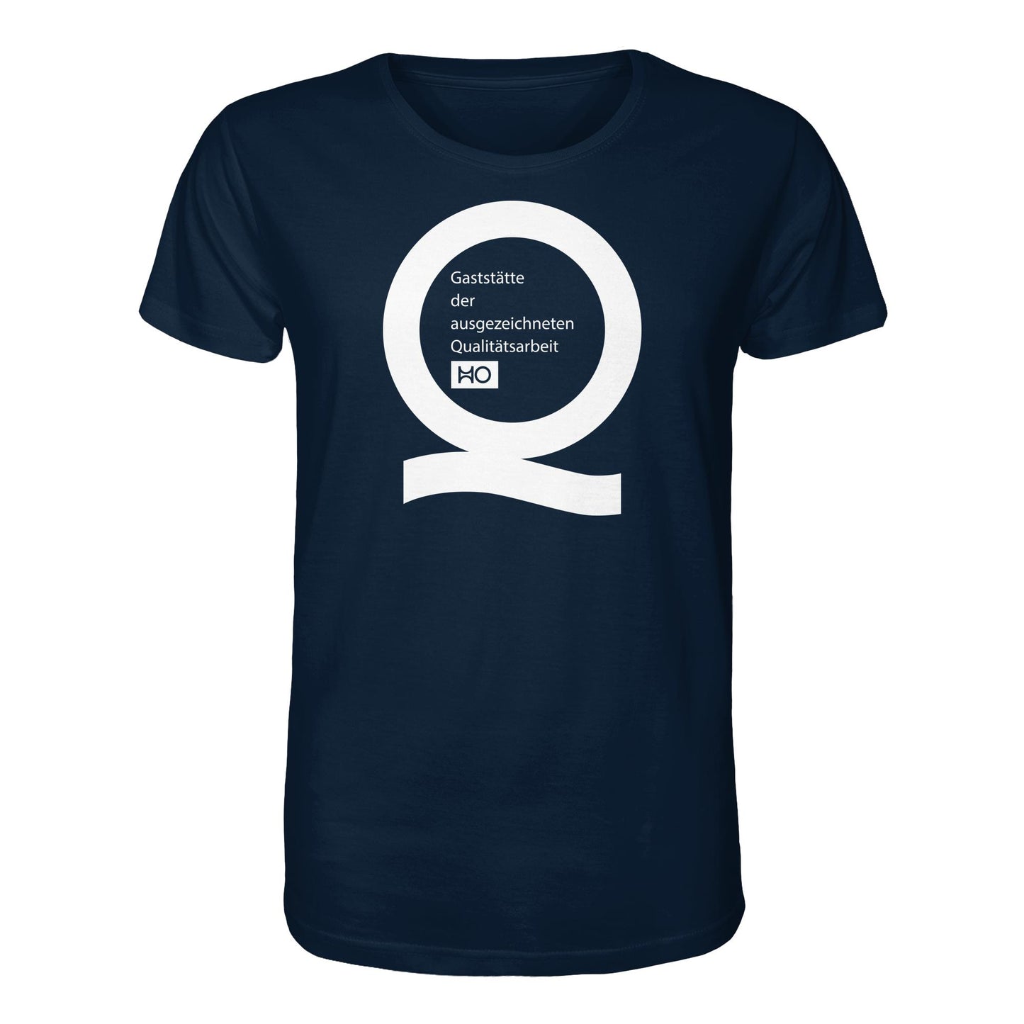 DDR Ostalgie Bio-Shirt Unisex • AUSGEZEICHNETE HO-GASTSTÄTTE (ORIGINAL SIEGEL)
