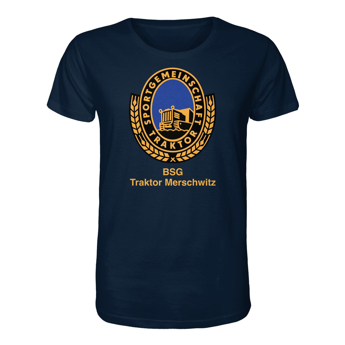 DDR Ostalgie Bio-Shirt Unisex • BSG TRAKTOR MERSCHWITZ