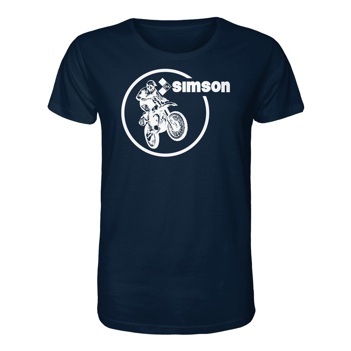 DDR Ostalgie Bio-Shirt Unisex • IFA SIMSON CROSS (ORIGINAL NICKI MOTIV)