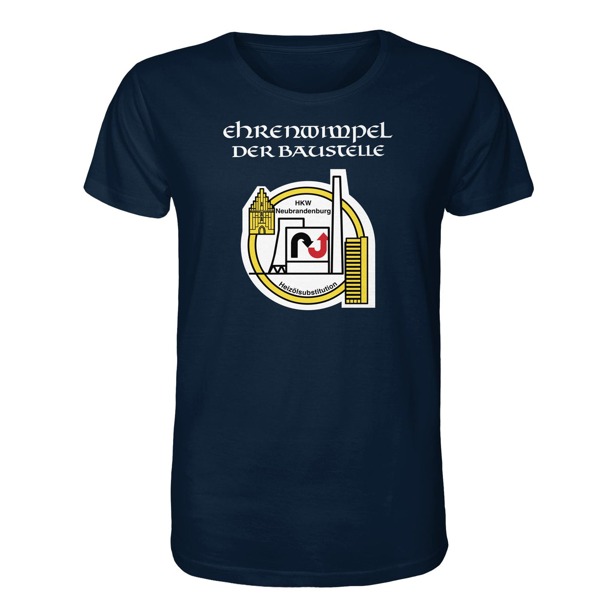 DDR Ostalgie Bio-Shirt Unisex • EHRENWIMPEL HKW NEUBRANDENBURG