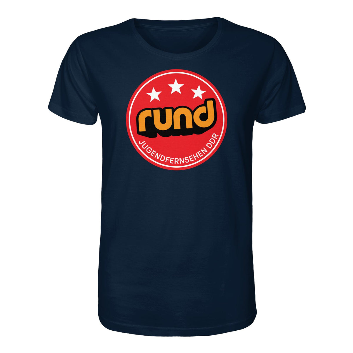 DDR Ostalgie Bio-Shirt Unisex • RUND - JUGENDFERNSEHEN DDR