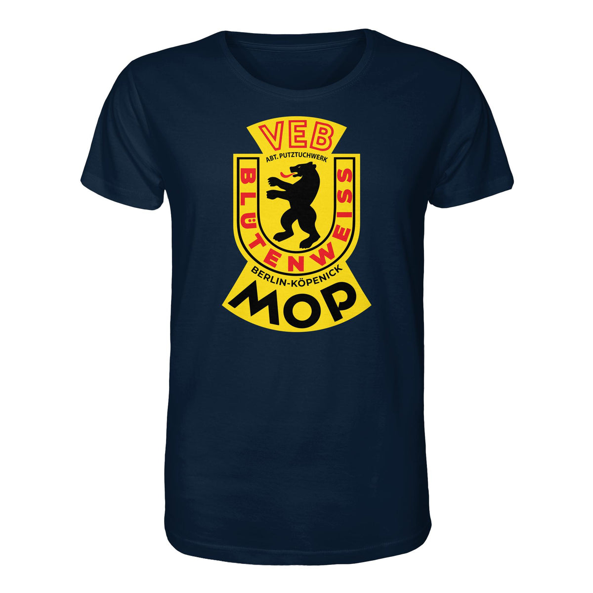 DDR Ostalgie Bio-Shirt Unisex • VEB PUTZTUCHWERK BERLIN-KÖPENICK