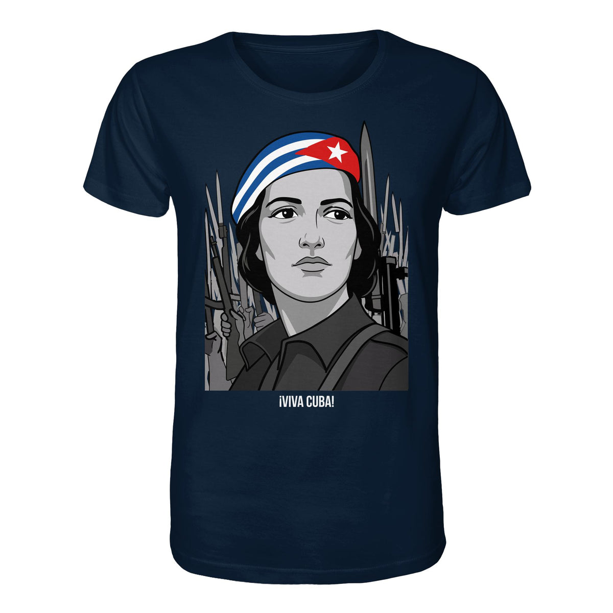 DDR Ostalgie Bio-Shirt Unisex • VIVA CUBA!