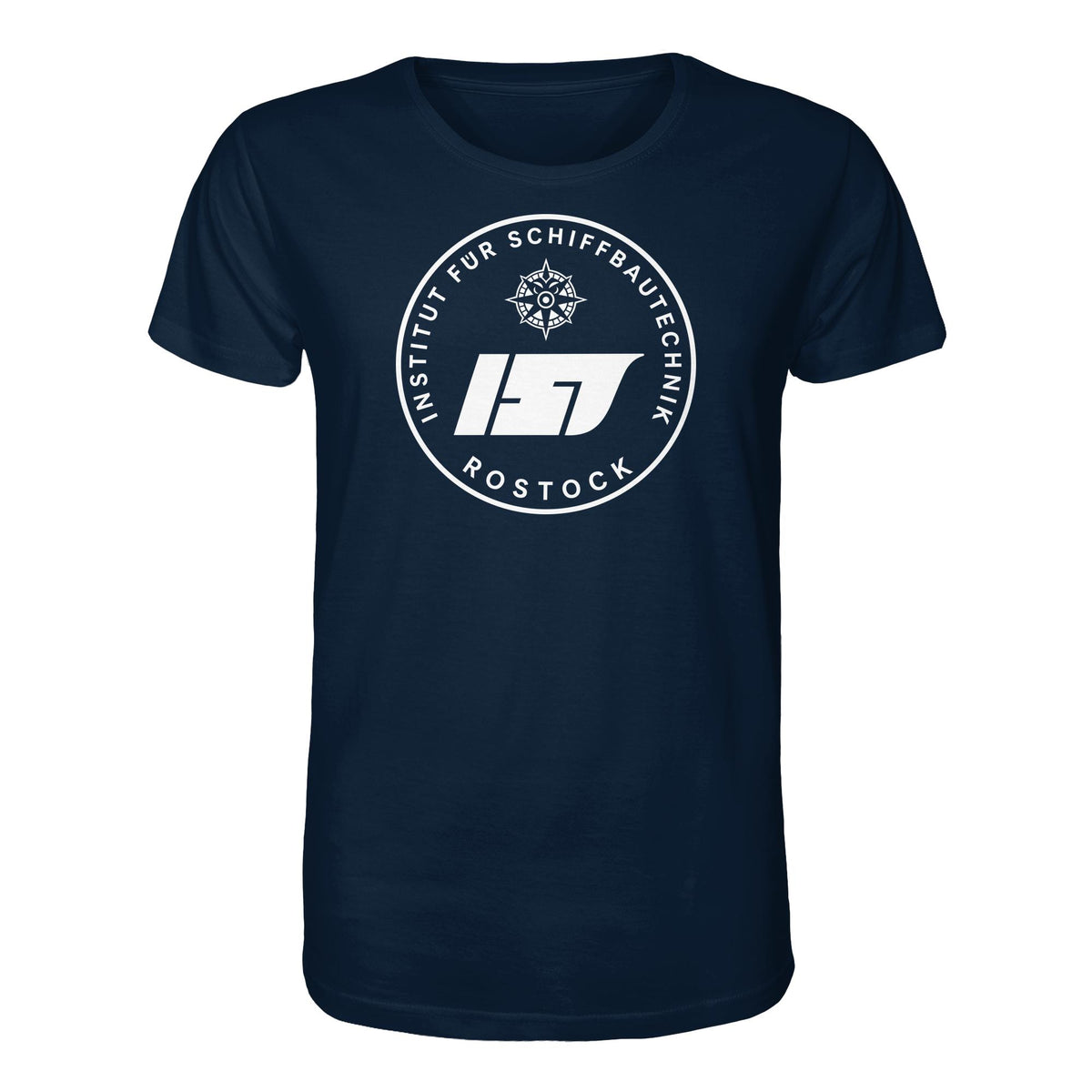 DDR Ostalgie Bio-Shirt Unisex • INSTITUT FÜR SCHIFFBAUTECHNIK ROSTOCK