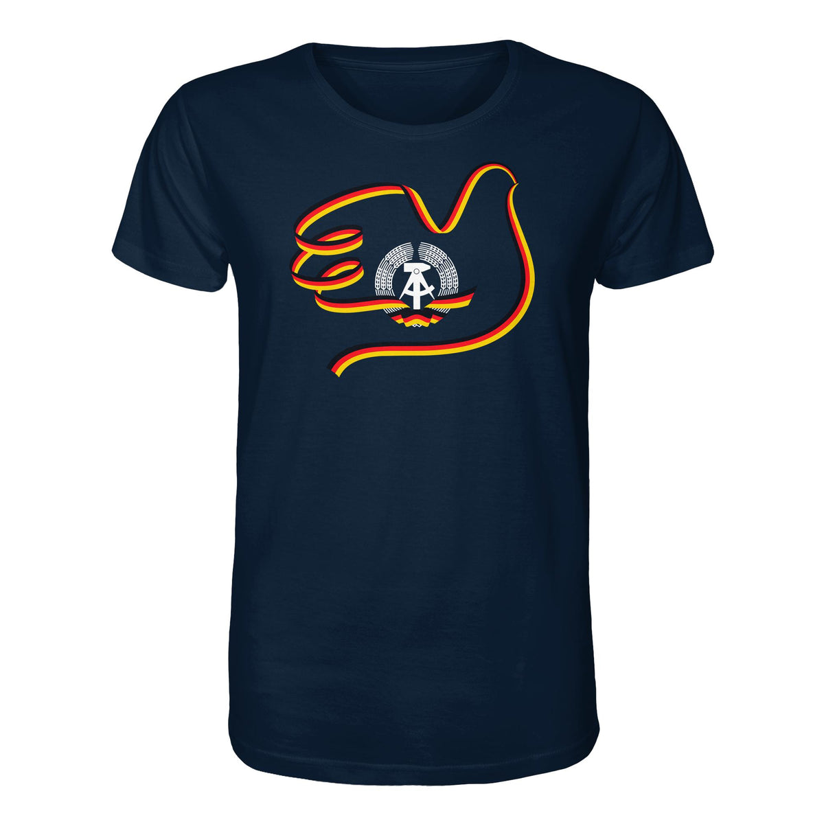 DDR Ostalgie Bio-Shirt Unisex • DDR - 40 JAHRE FRIEDEN IN DEUTSCHLAND (ORIGINAL-PLAKAT)