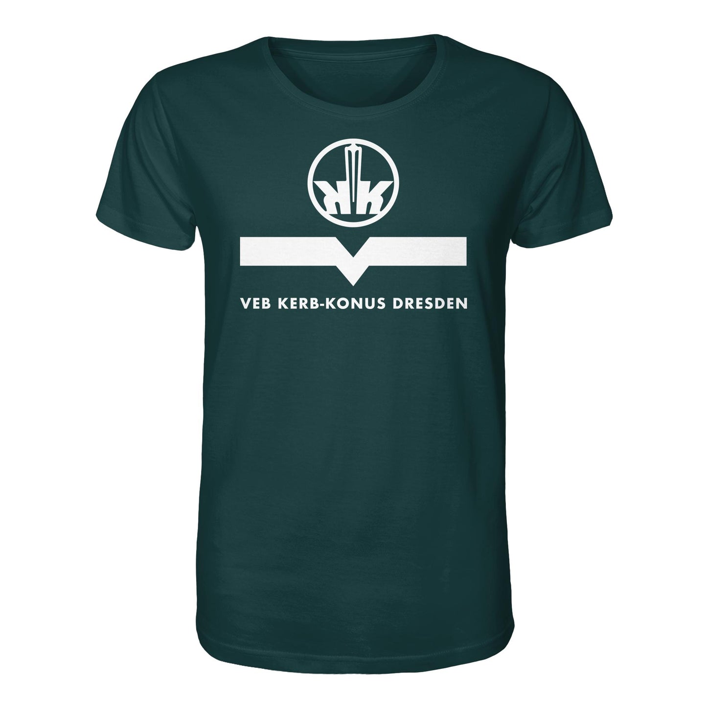 DDR Ostalgie Bio-Shirt Unisex • VEB KERB-KONUS DRESDEN