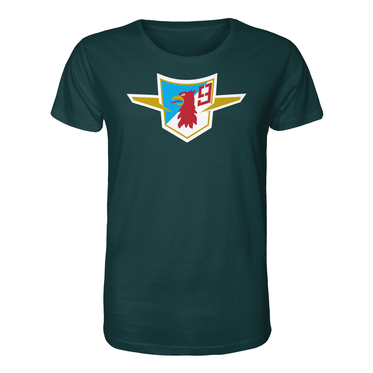 DDR Ostalgie Bio-Shirt Unisex • JAGDFLIEGERGESCHWADER 9 (NVA)