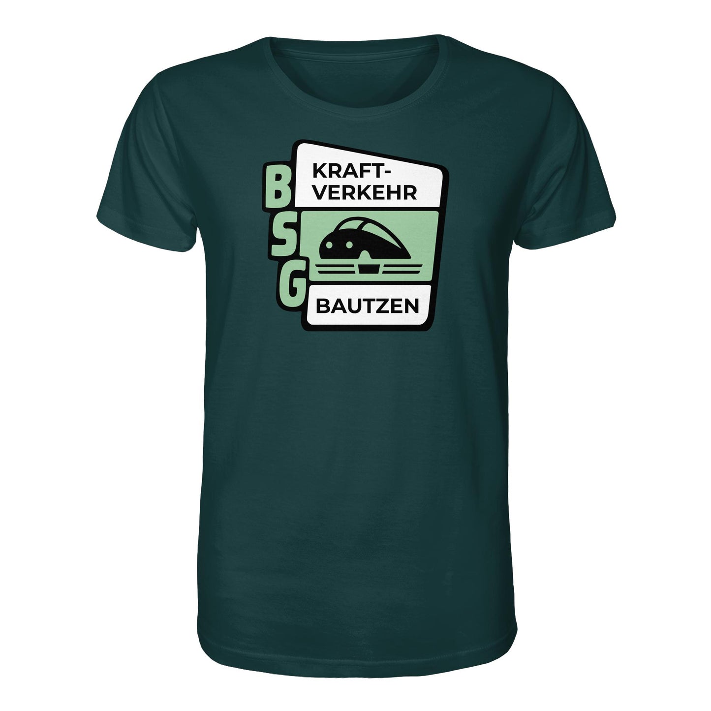 DDR Ostalgie Bio-Shirt Unisex • BSG KRAFTVERKEHR BAUTZEN