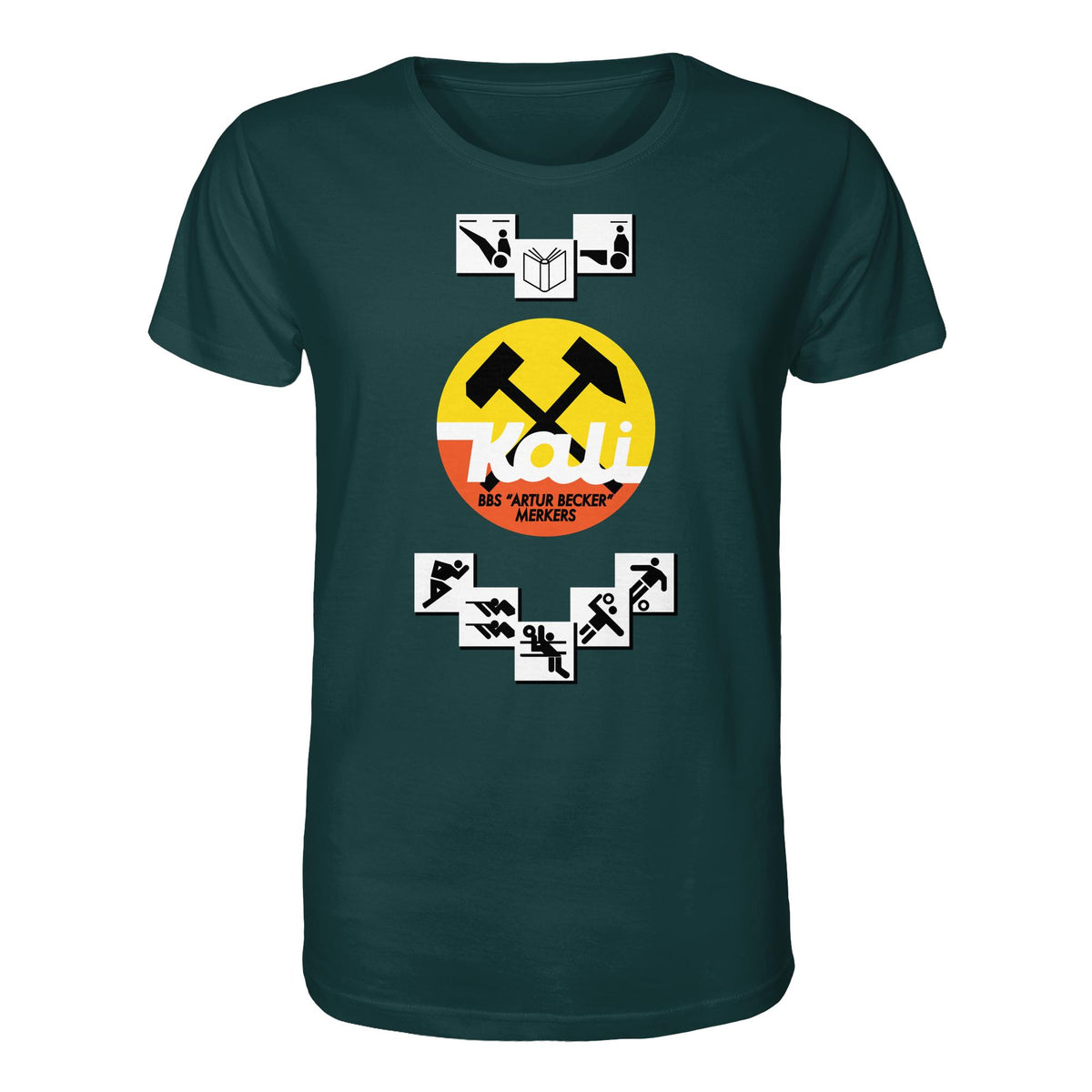 DDR Ostalgie Bio-Shirt Unisex • BBS KALI ARTUR BECKER - MERKERS