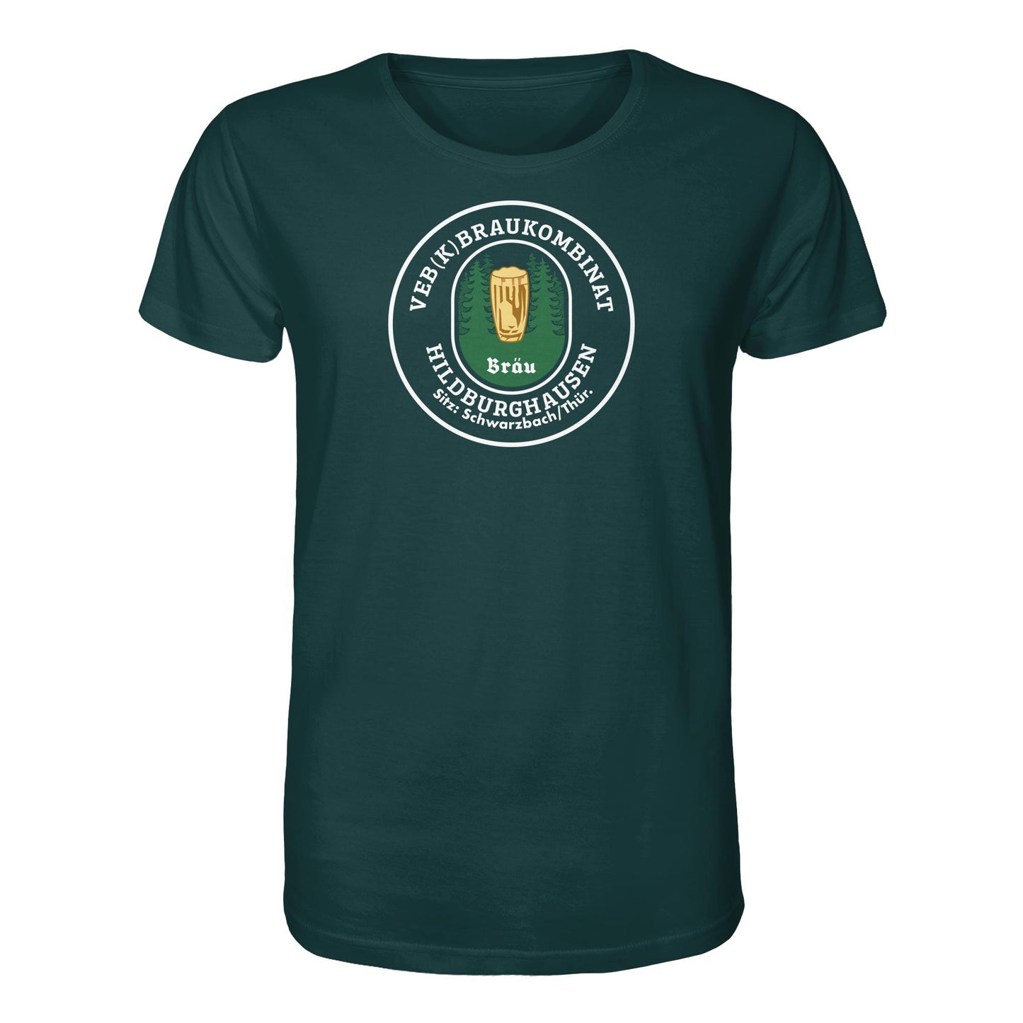 ORGANIC BIO SHIRT UNISEX • VEB BRAUKOMBINAT HILDBURGHAUSEN BIER