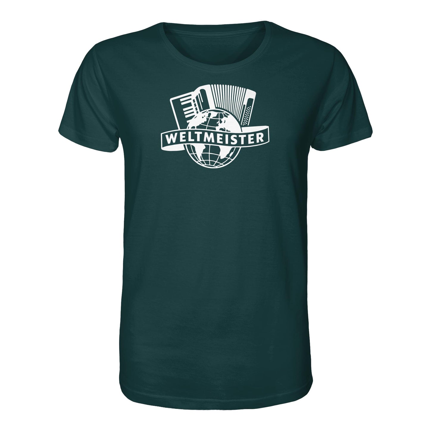 ORGANIC BIO SHIRT UNISEX • WELTMEISTER AKKORDEON KLINGENTHAL
