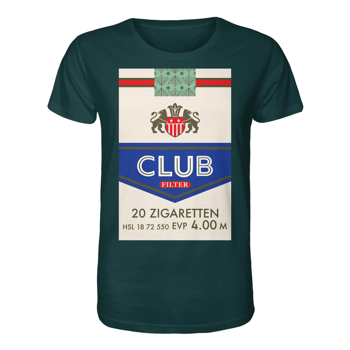 ORGANIC BIO SHIRT UNISEX • CLUB FILTER